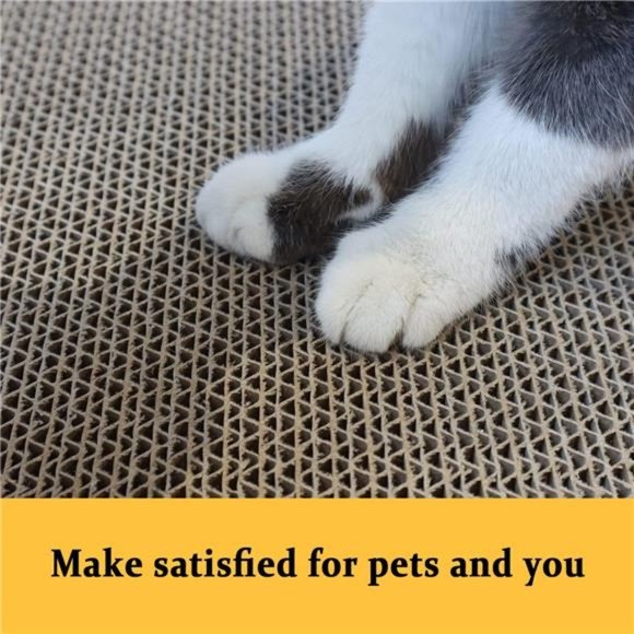 5 Packs in 1 Cat Scratch Pad with Box , Recyclable and Reversible Cardboard - Picture 5 of 6
